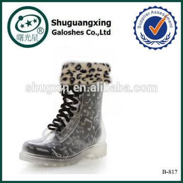neoprene rain boots for women wholesale trendy women rain boots/B-817